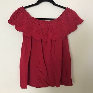 LOFT off the shoulder top